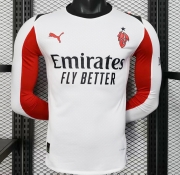 2526 AC player version away long sleeves soccer jersey
